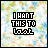 Pixelated text "I HANT THIS TO LAXL" on a speckled background with color-shifting base colors across frames.