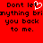 Red background with black pixelated text and a white heart symbol replacing the 'o' in 'Don't', repeated twice side-by-side.
