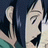 A pixelated anime-style contact sheet showing two frames of an animated icon featuring a character with dark blue hair and light skin, alongside text reading "Anime IM" and "com" on a black background.