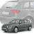 A static pixelated image of a silver sedan with visible headlights, taillights, and wheels, viewed from a slightly elevated angle against a white background.