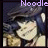 nine pixelated anime-style character images with varying text above each, showing slight animation changes in facial expression and text