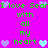 Pixelated green text and heart symbols on a bright pink background, with repeated phrases and color variations in hearts.