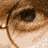 A contact sheet of a pixelated animated icon featuring Harry Potter from 'Harry Potter and the Goblet of Fire', showing close-up facial details across multiple frames with blue background text.