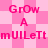 Pixelated pink text on a checkered background with one gray , showing animated transitions between patterned backgrounds