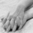 Black-and-white hand image with pink text reading "The reason God put Spaces Between Your Fingers was so Someone's Hand could Fill it up!! <33".