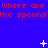 Blue background with red text repeating 'Where are Where are Where are the spoons' and white star-like shapes scattered across.