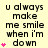 A static image displays repeated text "u always make me smile when i'm down" with pink heart symbols on a light yellow background.