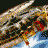 six pixelated showing aircraft and text on red, blue, green, and gray backgrounds