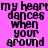 Pixelated text on a bright pink background with black lettering and white sparkles on the bottom letters.