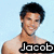 A shirtless person with dark curly hair appears in three with text overlays and a cursor icon