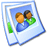 Pixelated icon shows two figures in blue and green clothing against a light blue background with layered borders.
