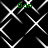 Black background with white diamond-shaped pattern and green text "Don" in four corners