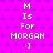 Pixelated text and smiley face on a purple star-patterned background with a gray rectangle in the bottom-right corner.