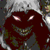 Pixelated figure with glowing eyes and a hooded cloak, next to red text reading DISTURBED on black background.