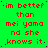 Green background with red pixelated text repeating 'im better than mei yama nd she knows it' in a pattern, with a gray square in the bottom-right corner