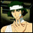A pixelated anime-style character with green hair and a white headband appears on the left side of a contact sheet, while the right side displays stylized text reading "Anime IM" above smaller text that may be "COM" or similar.