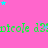 Pink background with green text repeating 'nicole d3' and scattered cyan and purple stars.