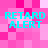 Pixelated cyan text reading RETARD ALERT on a pink and white checkered background with no visible motion.
