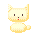 Four pixel-art cat icons arranged in a 2x2 contact sheet with varying expressions and poses on a gray background.