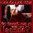 Pixelated icon with red border, central figure in white top and dark pants holding a long object, text at top and bottom.