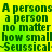 A static image displays green pixelated text on a bright yellow-green gradient background with repeated phrases and names.