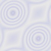A static pattern of light blue concentric circles and soft square shapes on a pale background.