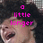 A four- shows a person with dark curly hair and open mouth , each containing pink text