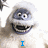 Pixelated cartoon character with wide eyes and open mouth, blue text "I" above, "LOVE" above, and "CHRISTMAS" below.