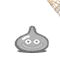 Gray teardrop-shaped character with white eyes and a smile, displayed in a of six variations showing different shadows and background elements