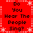Red background with white snowflake and dashed line border, displaying 'Do You Hear The People Sing?' text in four identical quadrants.