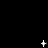 White pixelated symbols on black background: four distinct plus signs and X-like shapes arranged in two , with scattered dots below