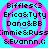 A static digital image displays four identical text-based icons arranged in a on a cyan background with pink spiral patterns
