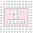 Static image of a with pink and gray squares containing text "MAKES ME WONDER" on light background