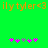Green background with orange text 'ilytyler<3' repeated twice at top, five pink and one gray puzzle-piece icons arranged in two groups below.