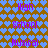 Pixelated text 'High', 'School', and 'Musical' arranged in a over a heart-patterned background with color shifts