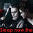 A four- of pixelated images with red text overlays, showing characters in dark clothing against dim backgrounds