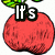Pixelated of four distinct images: red apple with 'It's', green tree with 'all', spiral rose with 'about', and panda with 'life!' text overlays