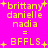 A bright pink background displays yellow pixelated text and symbols in two side-by-side with identical content