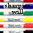 colorful marker pens with overlaid text reading 'sharpies will SAVE THE WORLD' and multiple exclamation marks