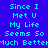 A 4-frame animated contact sheet showing repeated text in cyan pixelated font on a solid blue background, with no visible characters or objects beyond the text itself.