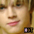 A 6-frame animated contact sheet showing a person's face with changing mouth expressions and alternating text color on the word "HOT" across frames.