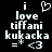 Pixelated white text on black background with heart symbol above 'i' in left , identical text and symbols in right