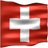 Static 48x48 pixel icon featuring a white cross on red background with visible dithering and slight transparency artifacts at edges.