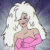 A pixelated cartoon character with white hair and pink clothing on a gray background, next to green text reading "Original Icons .com" on a dark green background.