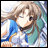 Pixelated anime-style character with brown hair and blue-green clothing against a light background, next to text reading "Anime IM" and "com".
