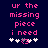 Pixelated text in pink on dark blue background with white and gray symbols below, showing animation change between two states.