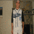 A pixelated image of a person in a baseball uniform with text overlays reading HN JV Baseball #9 on black and white backgrounds.