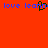 Red background with blue pixelated text repeating 'love learn' and a black pixelated symbol resembling a stylized 'L' or 'P' in the center.