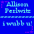 Blue background with repeated text and star decorations in cyan, pink, and purple.