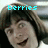 A four- shows a person with shoulder-length brown hair and bangs, with cyan text above each reading 'berries', 'and', 'cream' in sequence